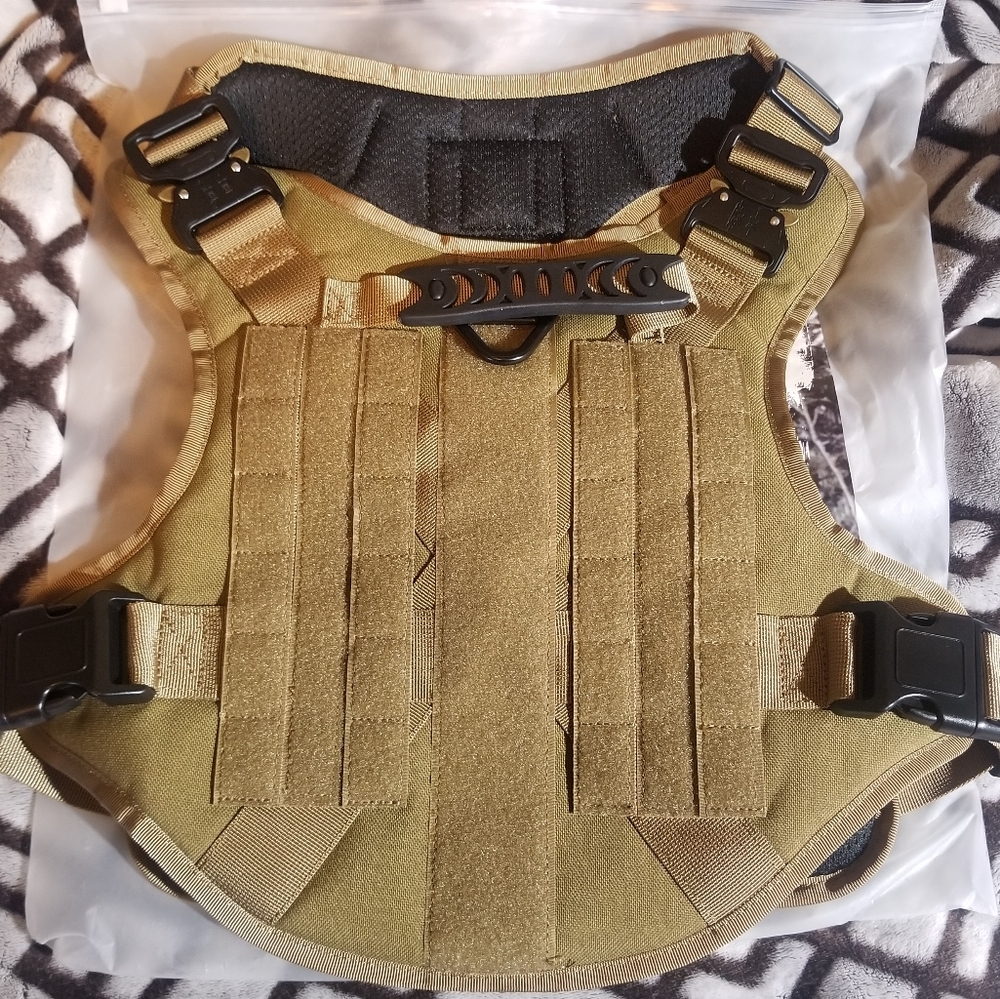 Vastpet tactical dog harness/vest in XL